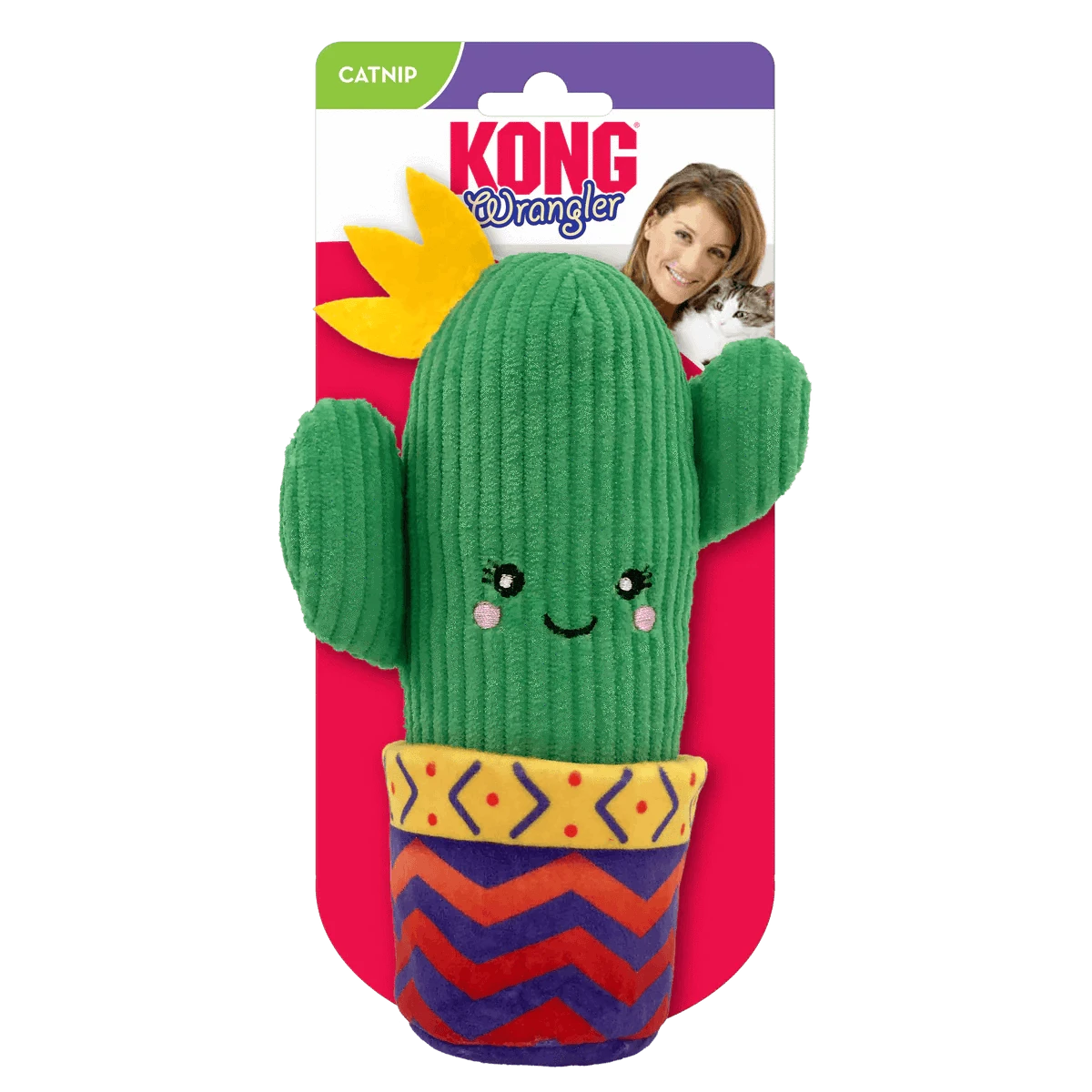 KONG Cat Wrangler Cactus Pet Savers