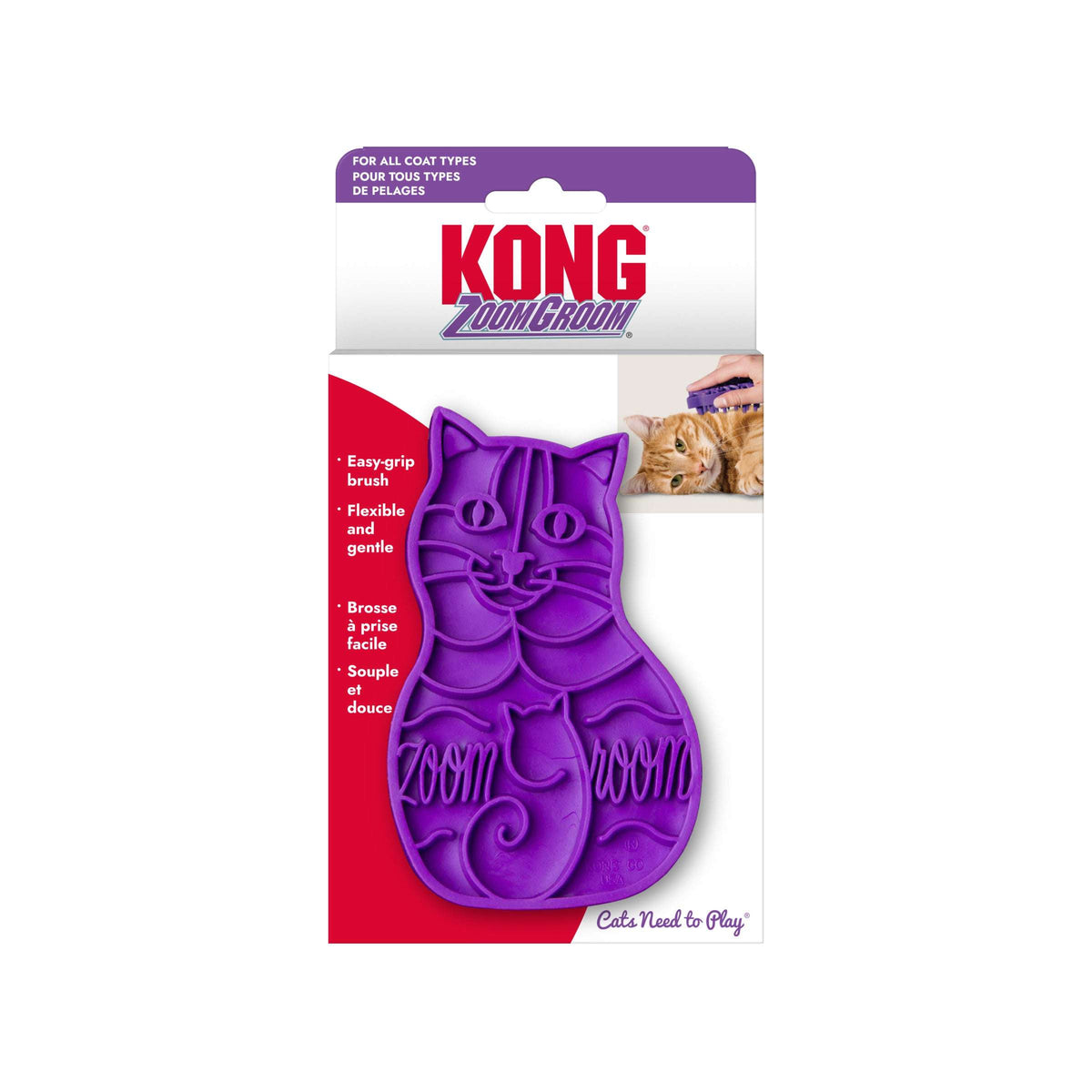 KONG Cat Zoom Groom Pet Savers