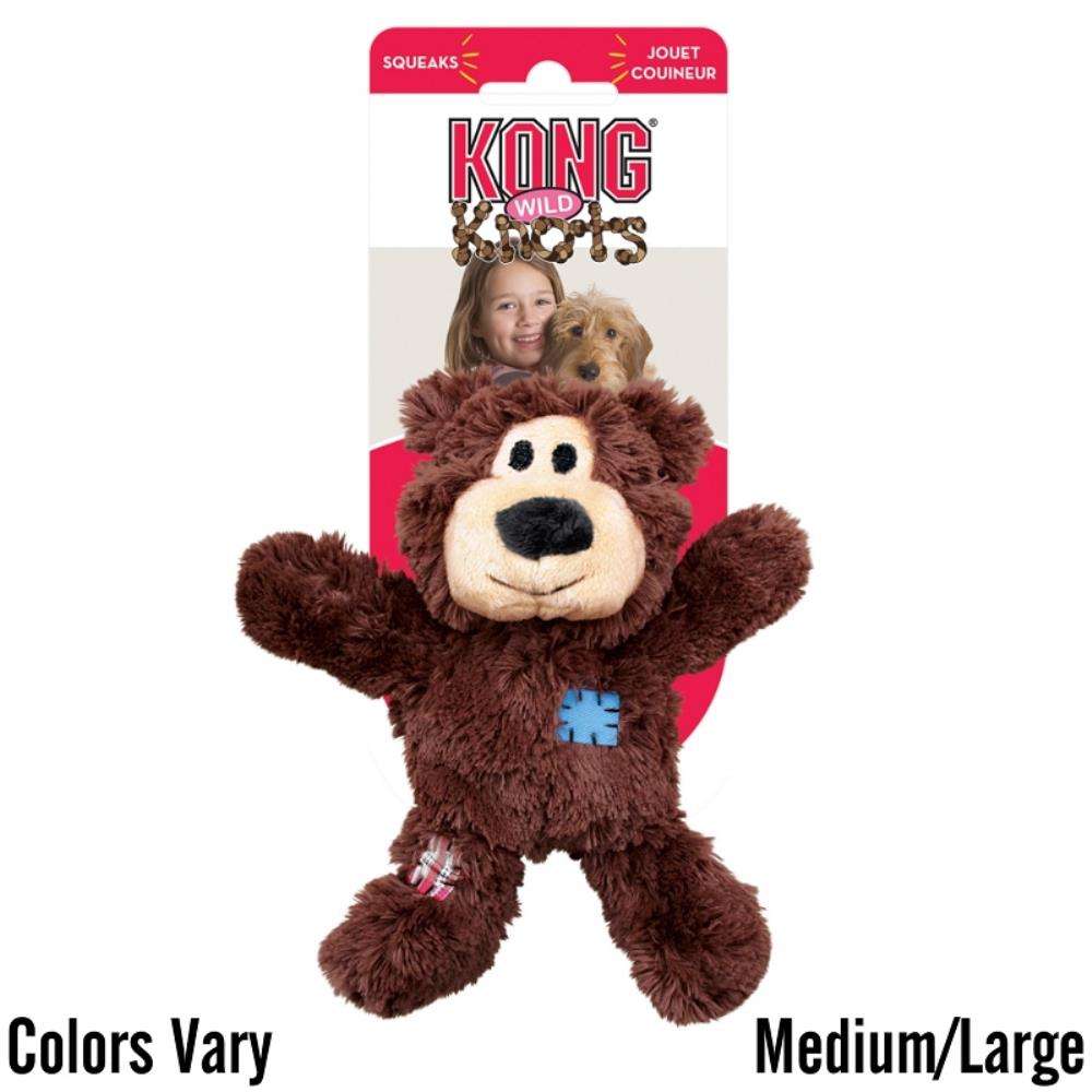 KONG Dog Wild Knots Bear Med/Large Pet Savers