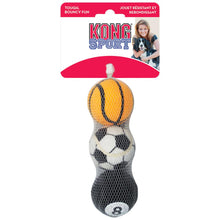 KONG Dog Sport Balls Assorted 3 Pack Medium