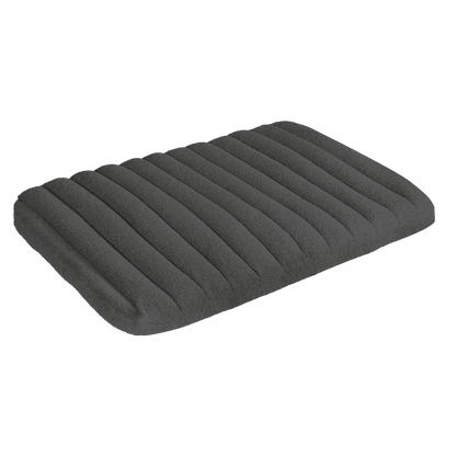 Pawz L Size Orthopedic Dog Bed with Sherpa Plush Removable Cover in Grey-1919892816419491848