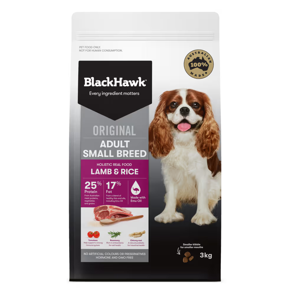 Lamb And Rice Small Breed Dry Dog Food - 3kg Pet Savers
