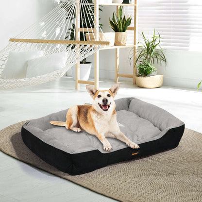 PaWz Pet Bed Dog Beds Bedding Mattress L Black Large-1910112928128962566