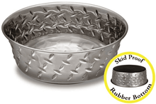 LPA Diamond Plate Bowl with Non-Skid Base - 0.95L (1000ml) Pet Savers