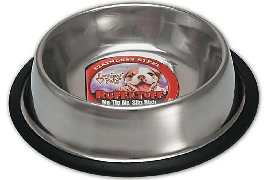 LPA No Tip Stainless Steel Bowl 0.5lt - Perfect for Pets & Outdoor Use Pet Savers