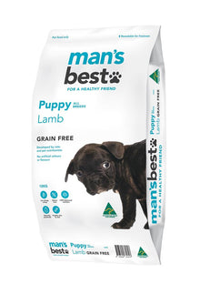 Man's Best GF Puppy Lamb 12kg (PUP012)