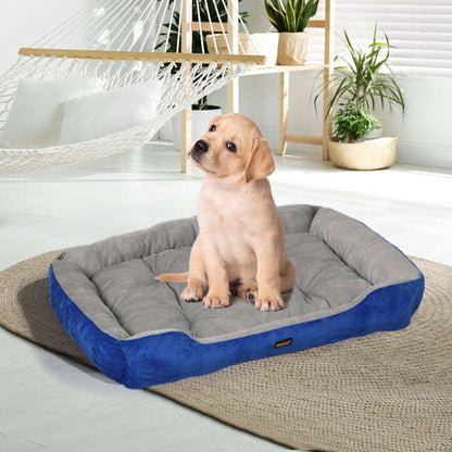 PaWz Pet Bed Dog Beds Bedding Mattress M Navy Medium-1910112928732942342
