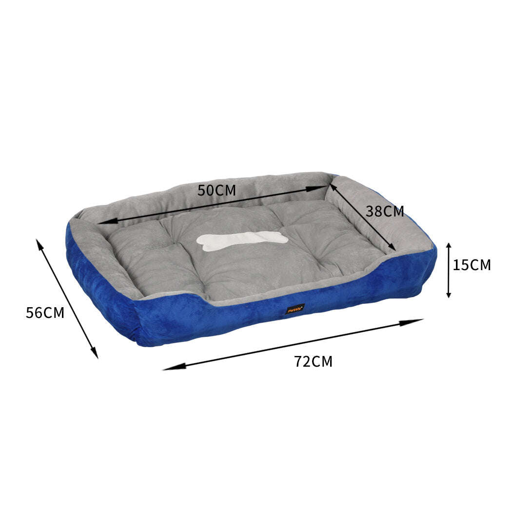 PaWz Pet Bed Dog Beds Bedding Mattress M Navy Medium-1910112928732942338