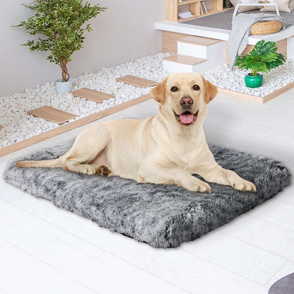 PaWz Dog Mat Pet Calming Bed Memory L Charcoal Large-1910112983359557639