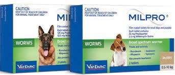 MILPRO Large Dog Wormer 48 Tabs Pet Savers