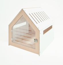 Modern White Pet House Dog Crate Pet Savers