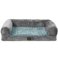 PaWz Pet Bed Sofa Dog Bedding Soft Warm L Grey Large-1910112954104287233