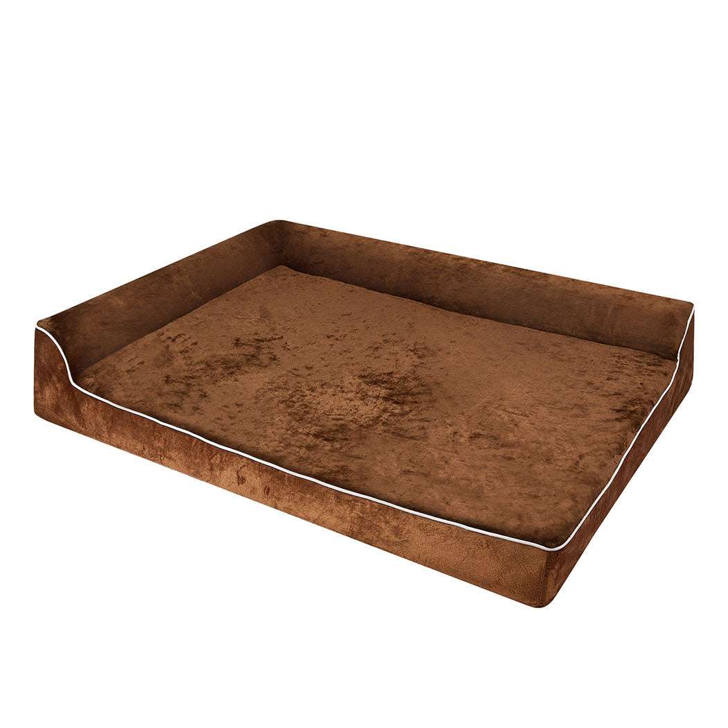 Pawz Orthopedic Dog Bed L Coffee-1910112251533201408