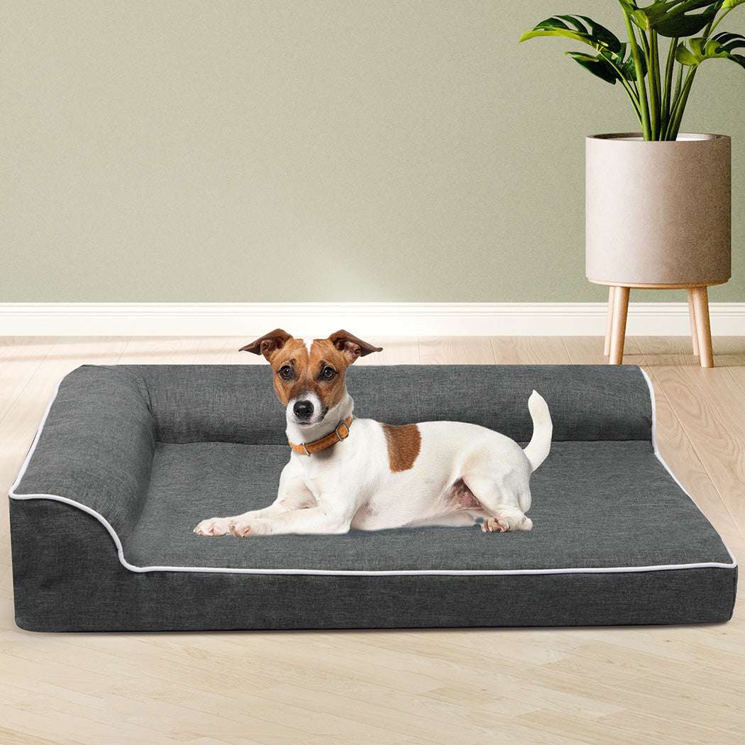 Pawz Orthopedic Dog Bed L Grey-1910112251738722310