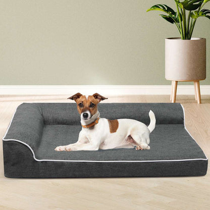 Pawz Orthopedic Dog Bed L Grey-1910112251738722310