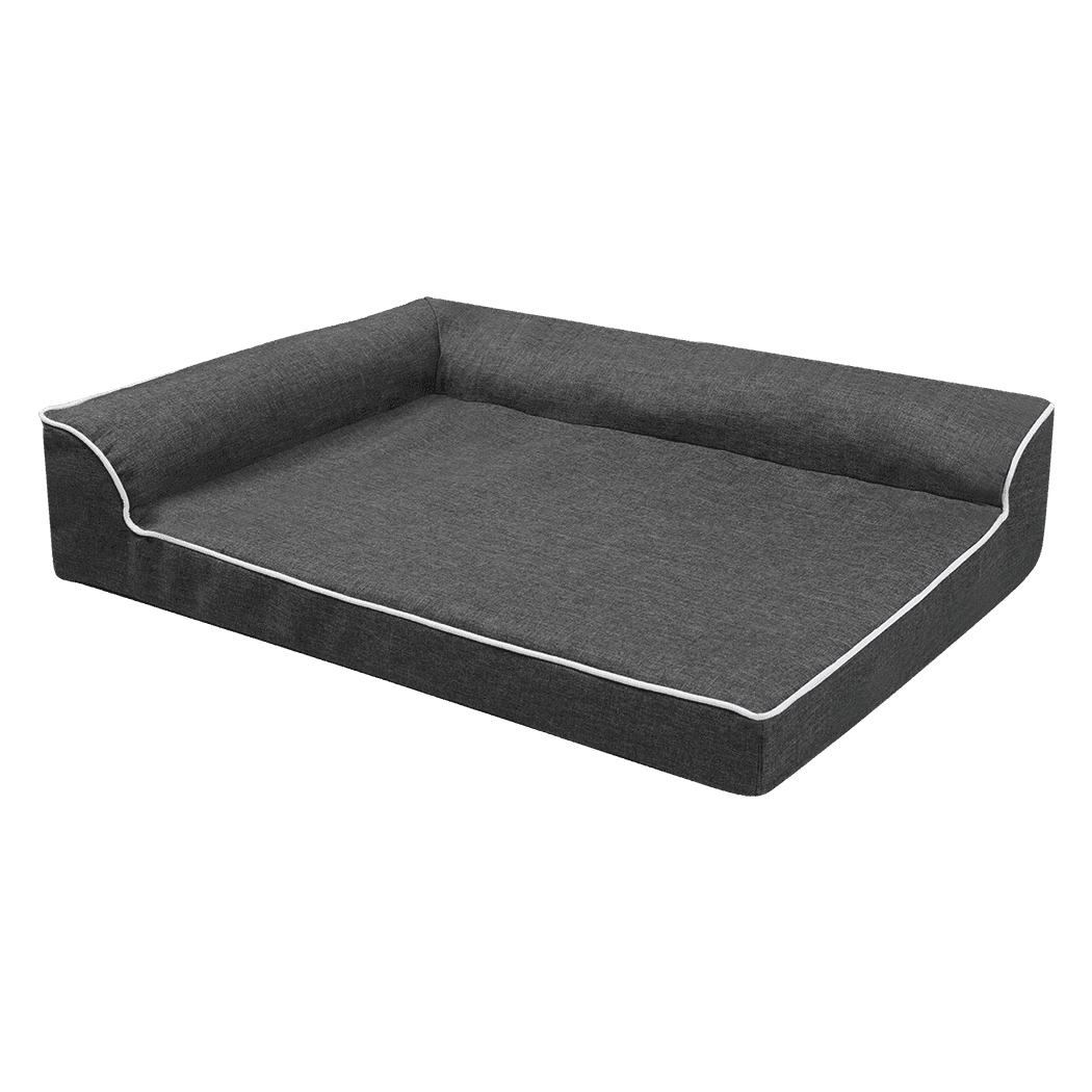 Pawz Orthopedic Dog Bed L Grey-1910112251738722312