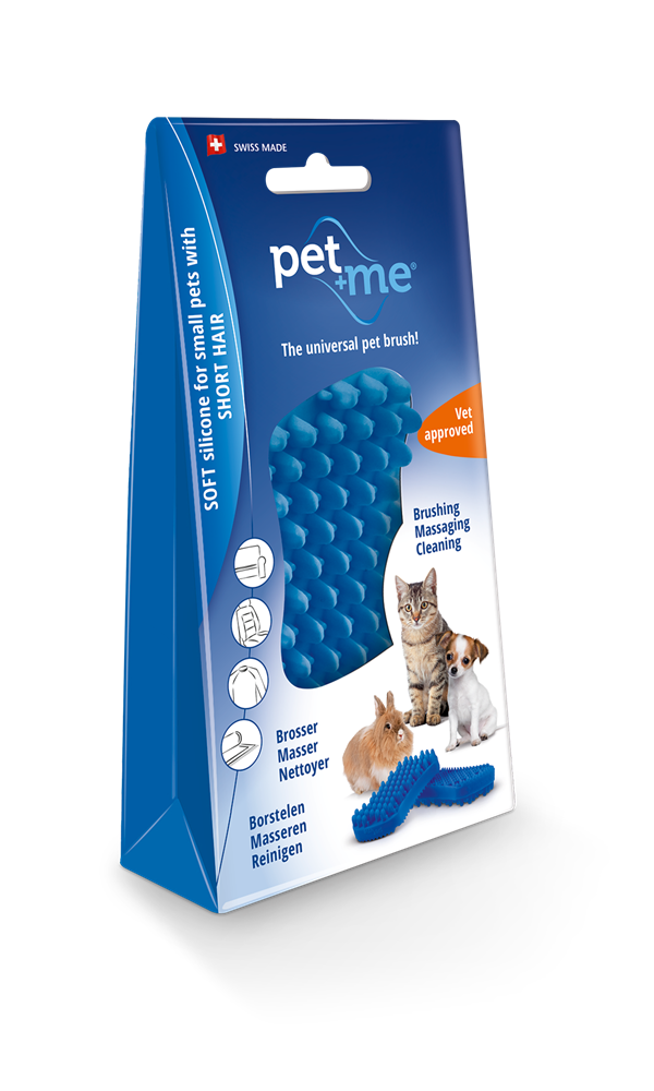 Petway Pet & Me Silicon Brush Blue (BRUB)