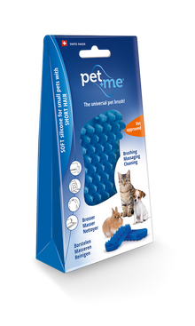 Petway Pet & Me Silicon Brush Blue (BRUB)
