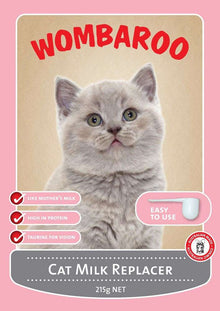 Passwell Wombaroo Cat Milk 215gm Pet Savers