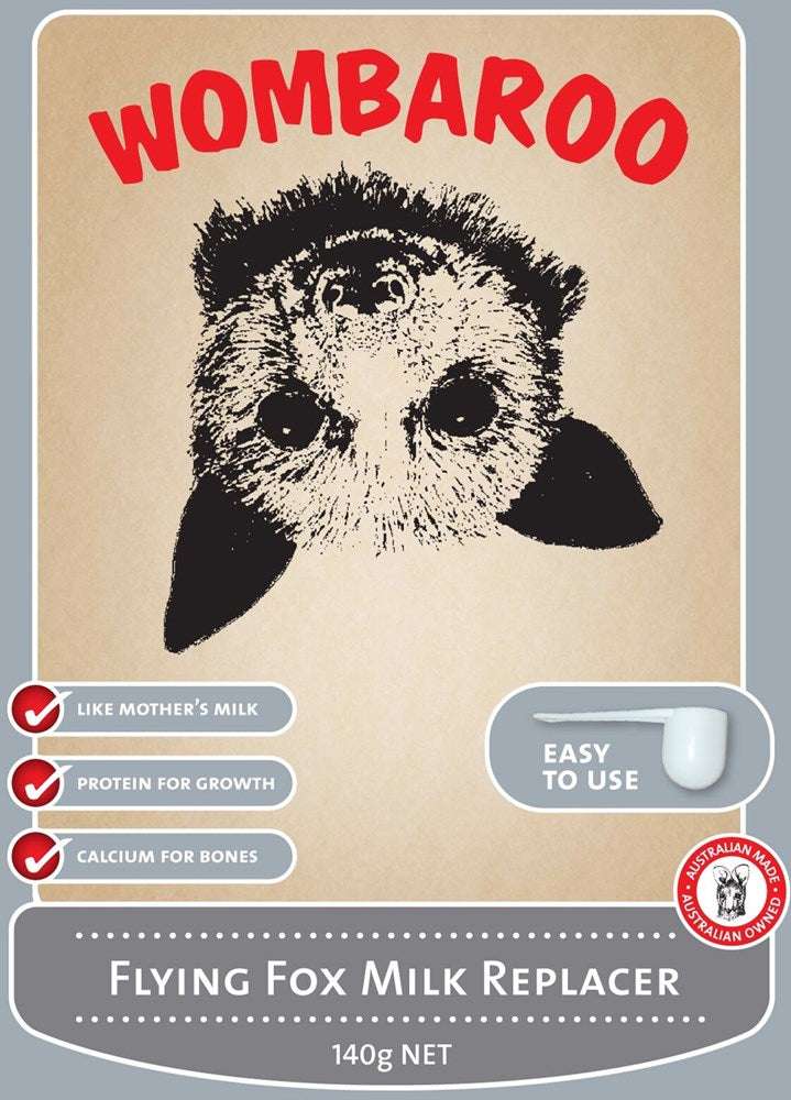 Passwell Wombaroo Flying Fox Milk 140gm Pet Savers