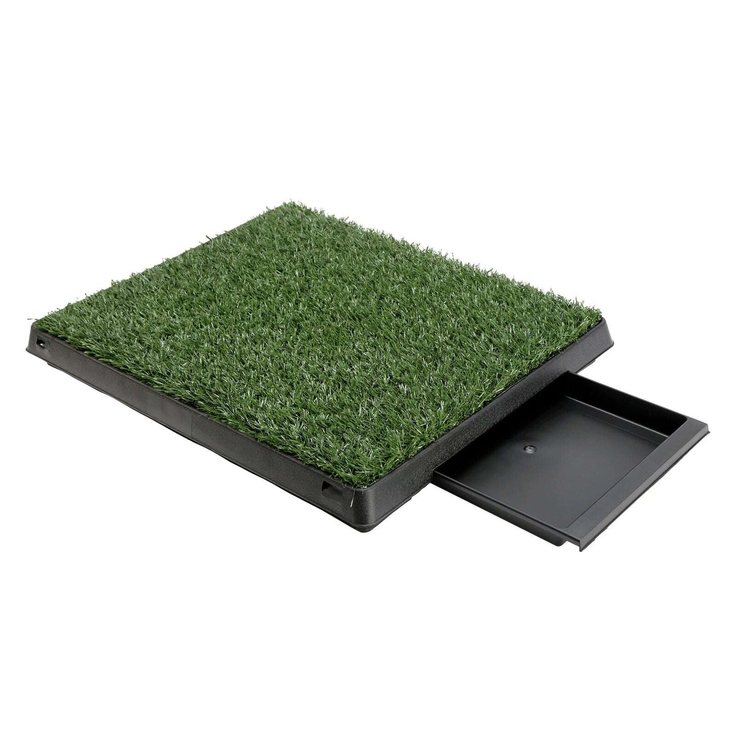 Paw Mate Dog Potty Tray with Grass Mat - 63cm x 50cm Pet Savers