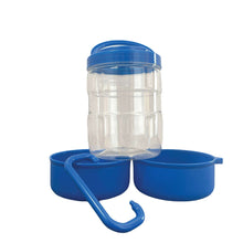 Pawise 3 in 1 Portable Pet Travel Food and Water Bowl Set Pet Savers