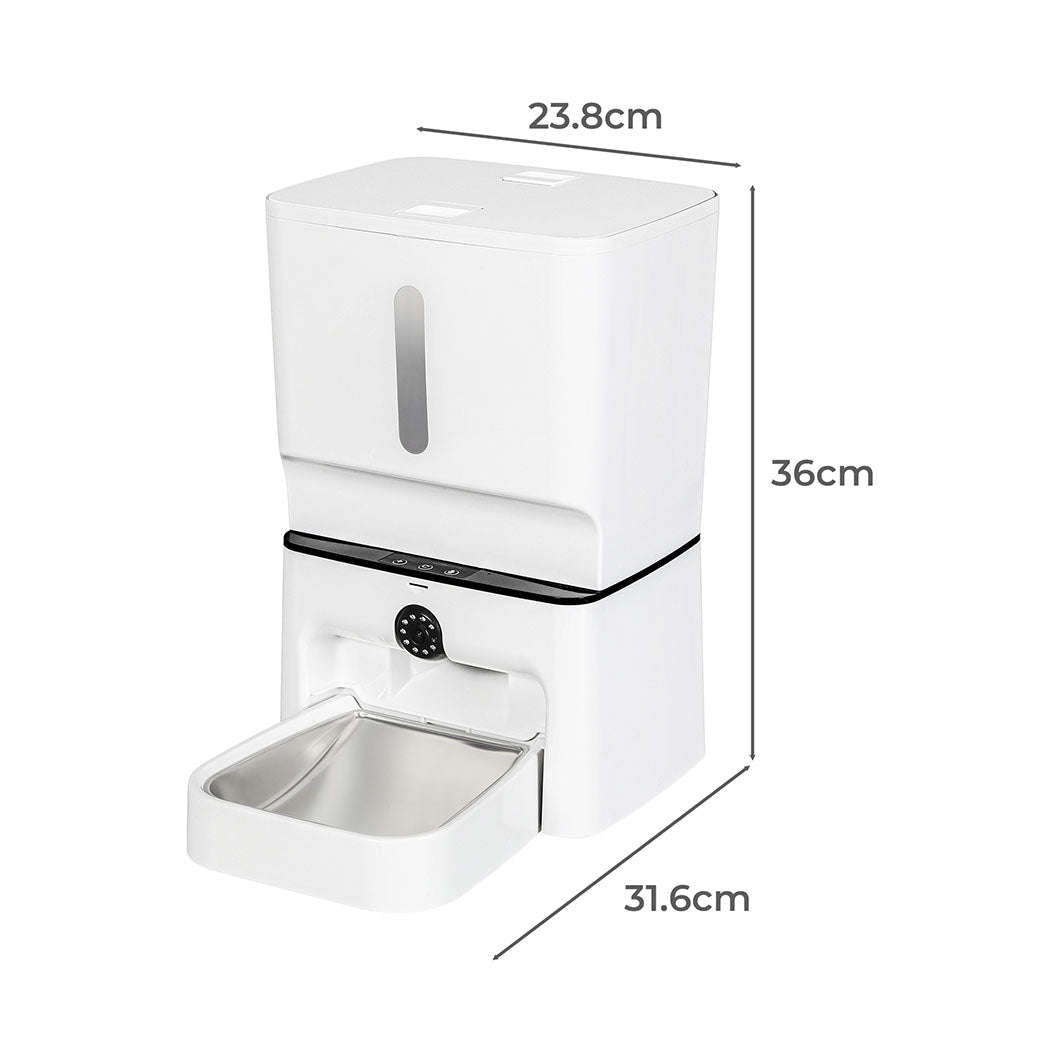 Pawz 2-in-1 Automatic Pet Feeder Wifi Camera Laser Toy-1919278362916950018
