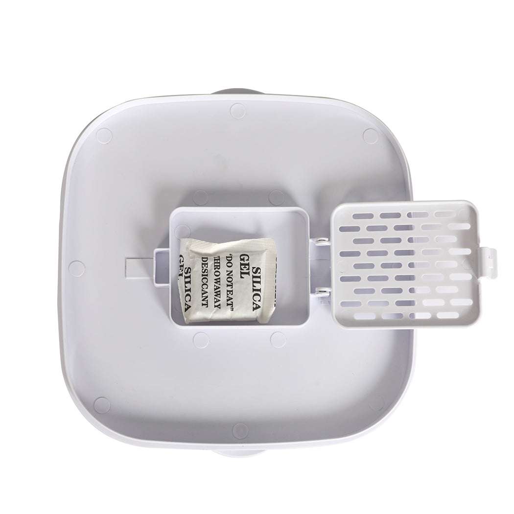 PaWz 5L Automatic Pet Feeder 2 Bowl White-1910112494526009347