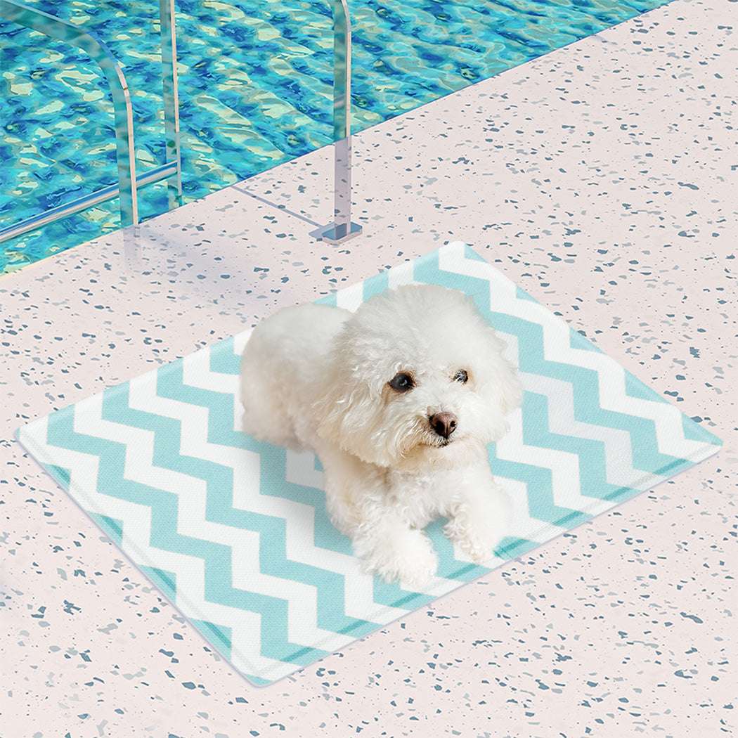 Pawz Pet Cooling Mat S Blue-1910112256637669383