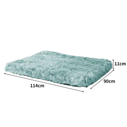 PaWz Dog Mat Pet Calming Bed Memory L Green Large-1910112983674130434