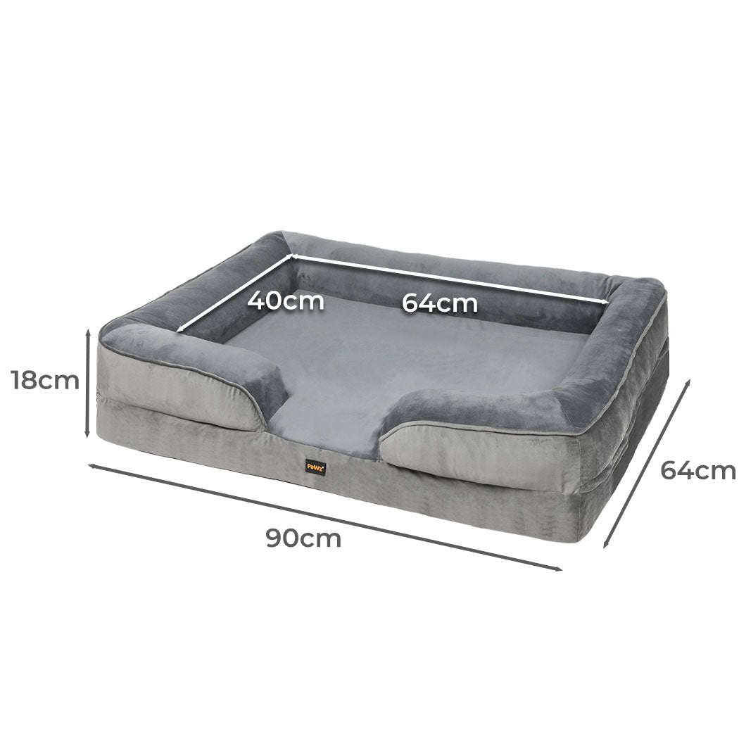 PaWz Memory Foam Pet Sofa Bed Cushion L Large-1919892826951389186