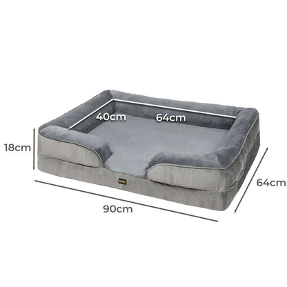 PaWz Memory Foam Pet Sofa Bed Cushion L Large-1919892826951389186