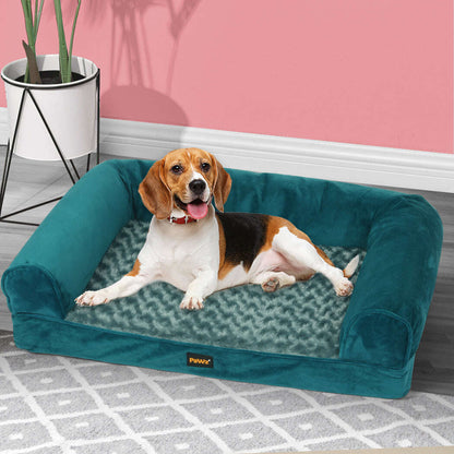 PaWz Pet Bed Sofa Dog Beds Bedding Soft M Blue Medium-1910112954523717638