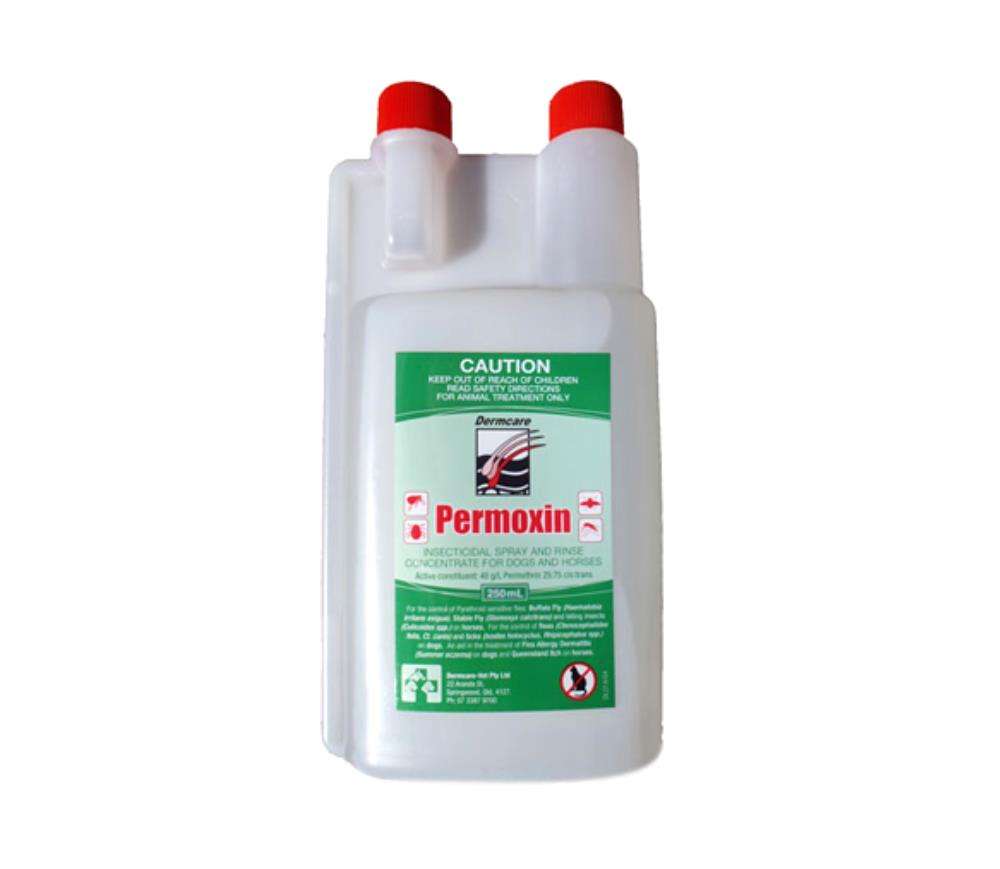 Permoxin Dog & Horse Insecticidal Spray (Dermcare) 250ml Pet Savers