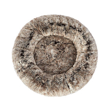 PaWz Pet Bed Cat Dog Donut Nest Calming M Brown Medium-1910112957845606401