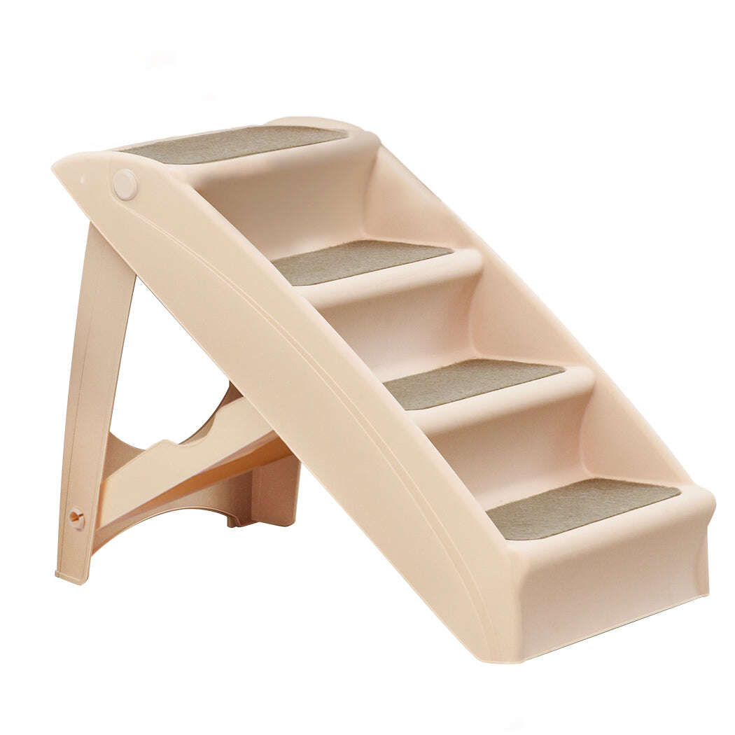 PaWz Pet Ramp Indoor Dog Steps Stair Brown-1910112953714216960