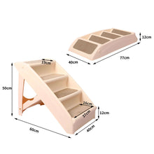PaWz Pet Ramp Indoor Dog Steps Stair Brown-1910112953714216962