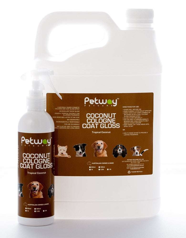 Petway Coconut Cologne Coat Gloss 2.5 Litre Pet Savers
