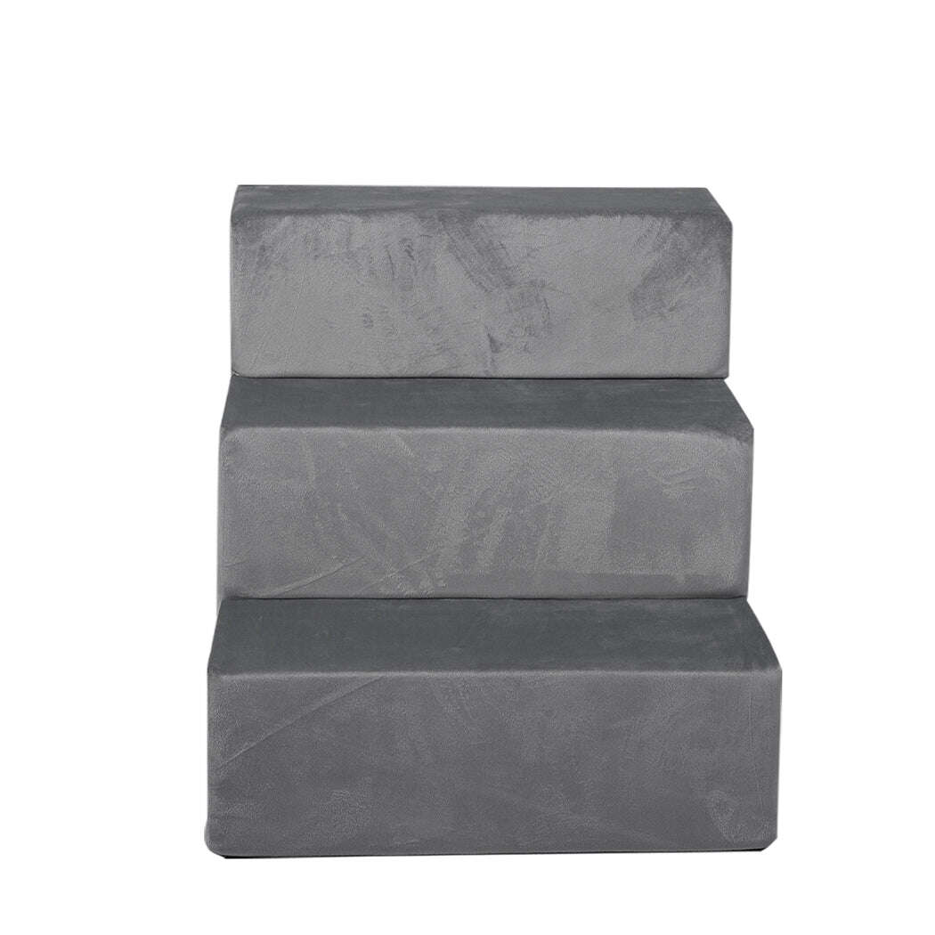 PaWz Pet Stairs 3 Steps Portable Adjustable Medium-1910112952493674497