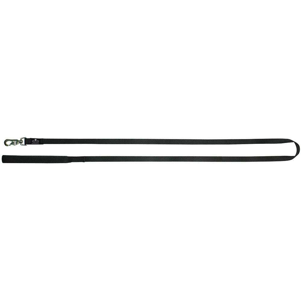 Prestige Soft Padded Leash 3/4" x 6" Black Pet Savers