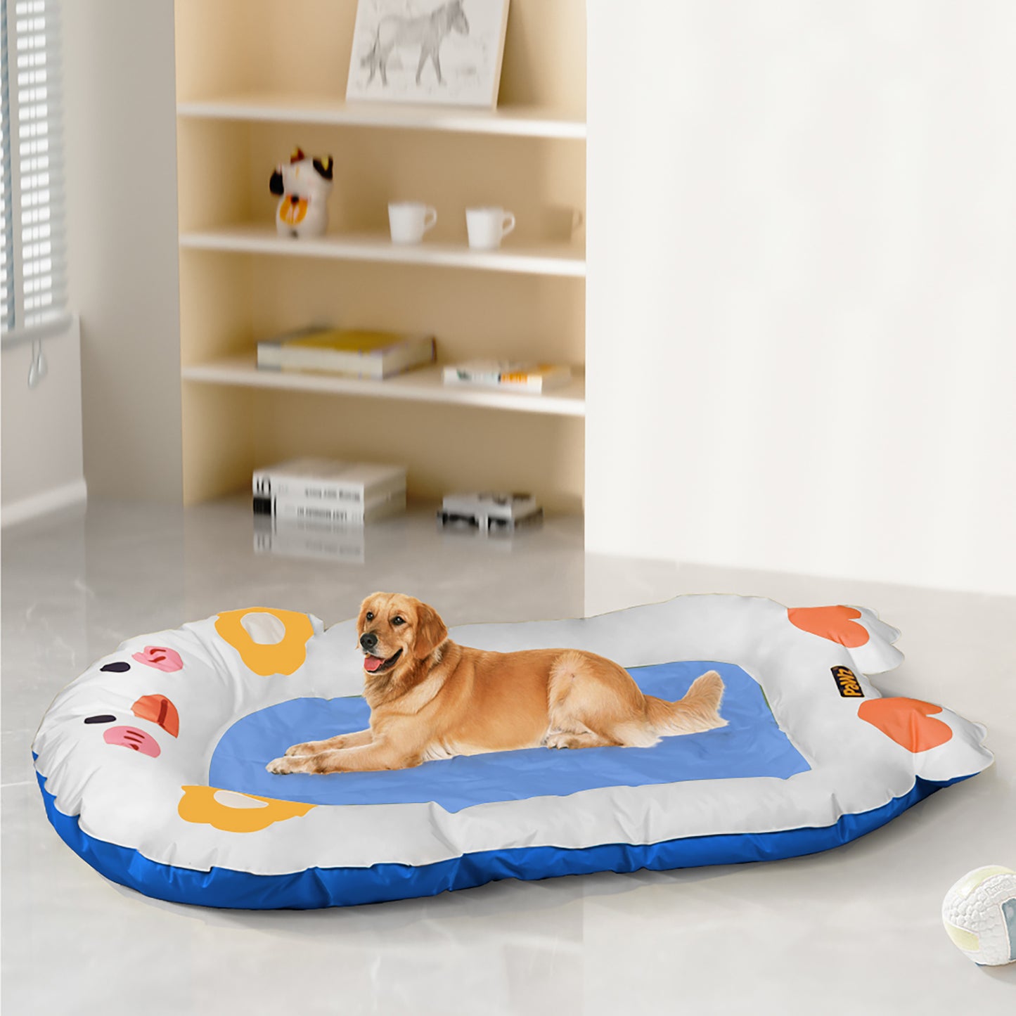 PaWz Pet Cooling Mat Dog Cat Human Size Blue-1910112495385841670