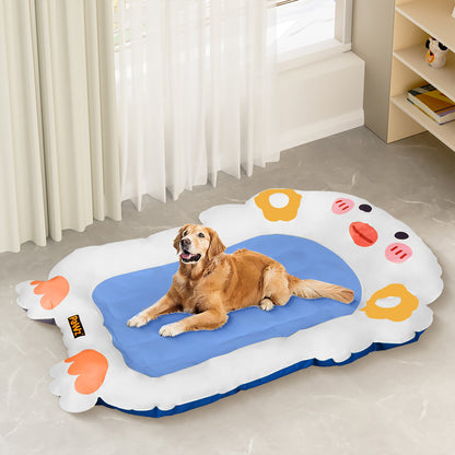 PaWz Pet Cooling Mat Dog Cat Human Size Blue-1910112495385841671