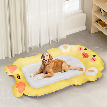 PaWz Pet Cooling Mat Dog Cat Human Size Yellow-1910112495574585351
