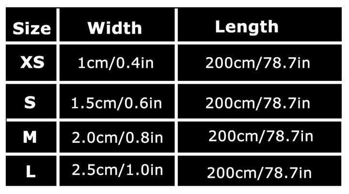 Reflective Pet Leash - 2m - Orange - XS Pet Savers