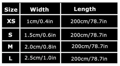 Reflective Pet Leash - 2m - Orange - XS Pet Savers