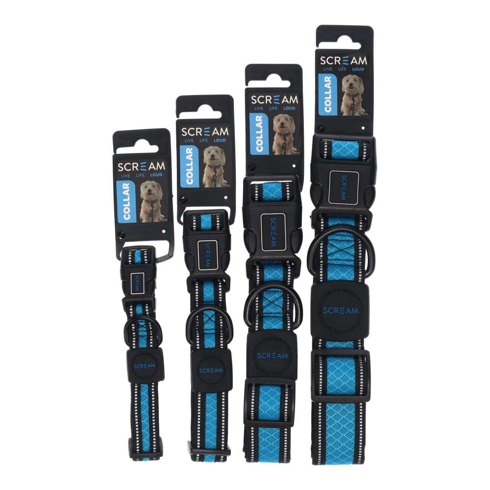Scream Reflective Adjustable Dog Collar Pet Savers