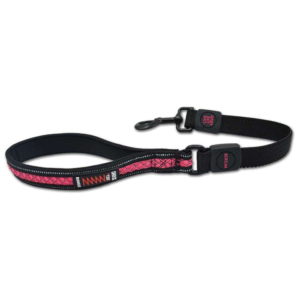 Scream Reflective Bungee Leash with Padded Handle Pet Savers
