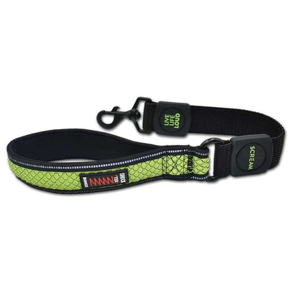 Scream Reflective Bungee Leash with Padded Handle Pet Savers