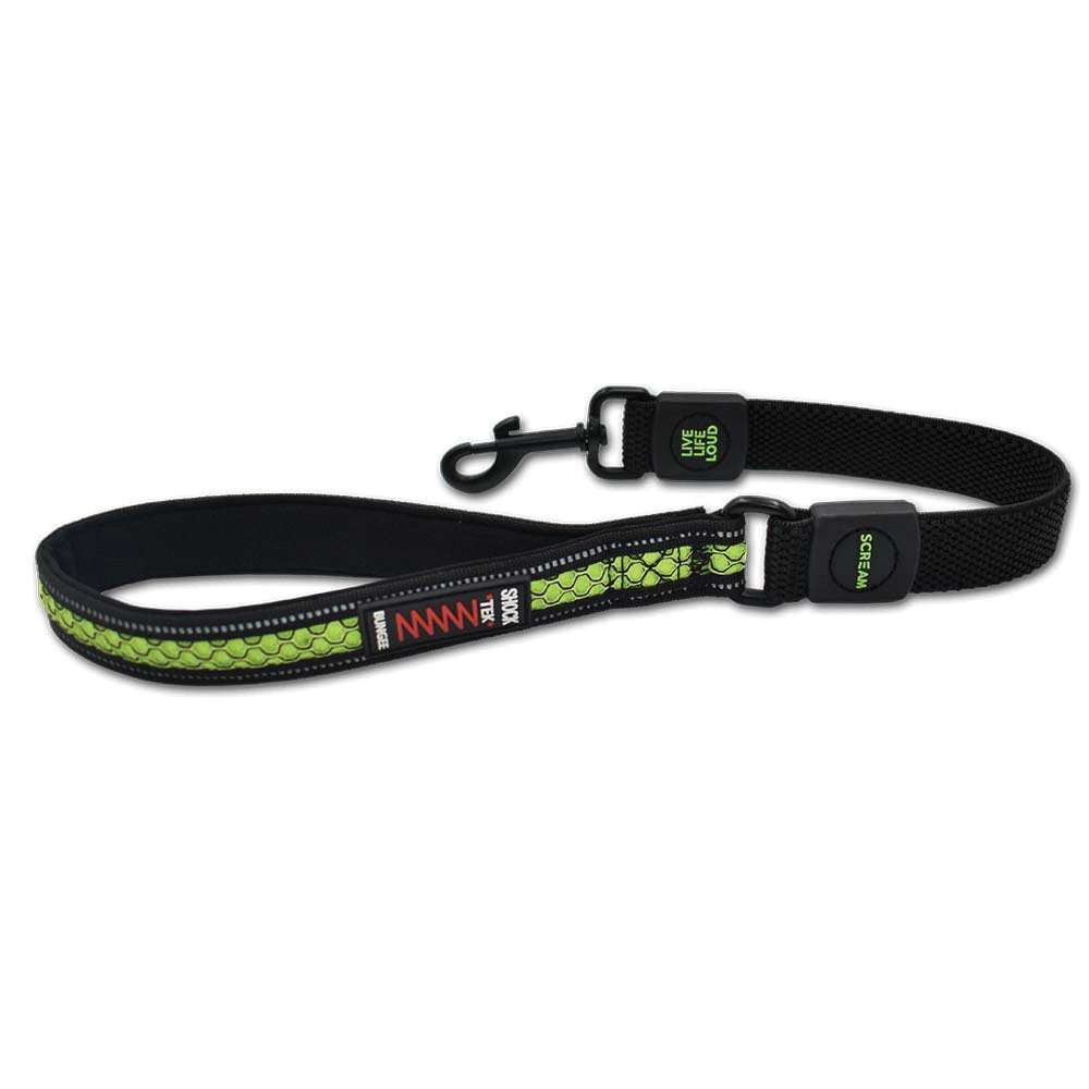 Scream Reflective Bungee Leash with Padded Handle Pet Savers