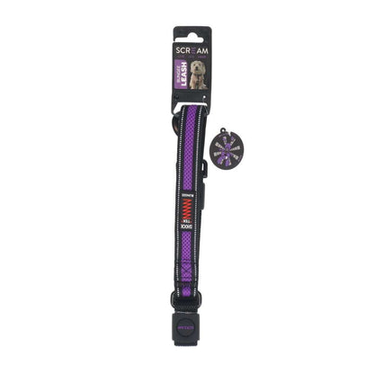 Scream Reflective Bungee Leash with Padded Handle Pet Savers